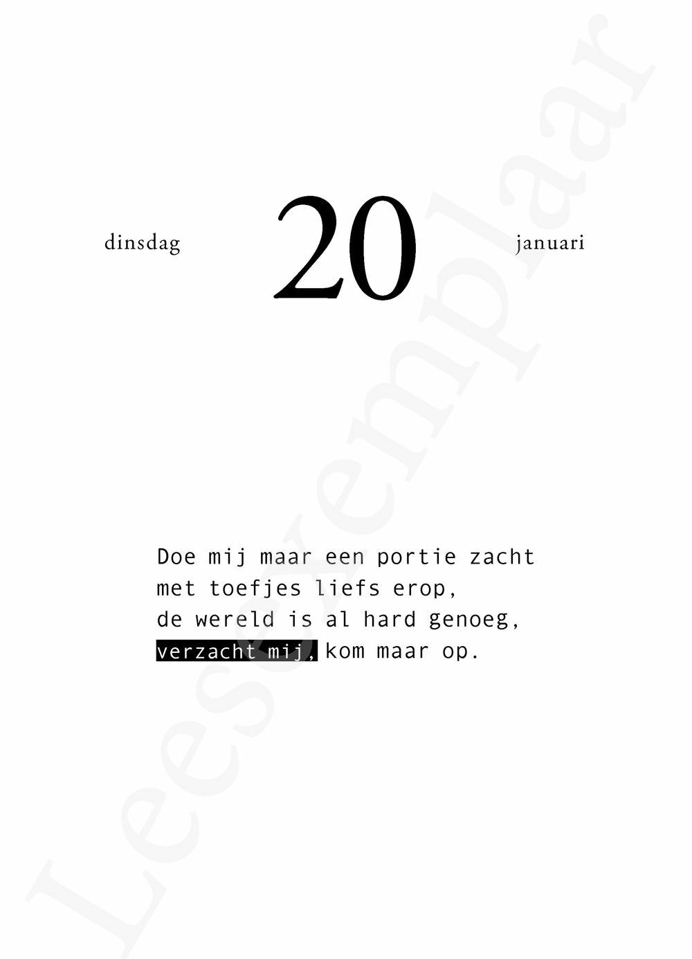 Preview: Een jaartjevol LIZ IS MORE 2026