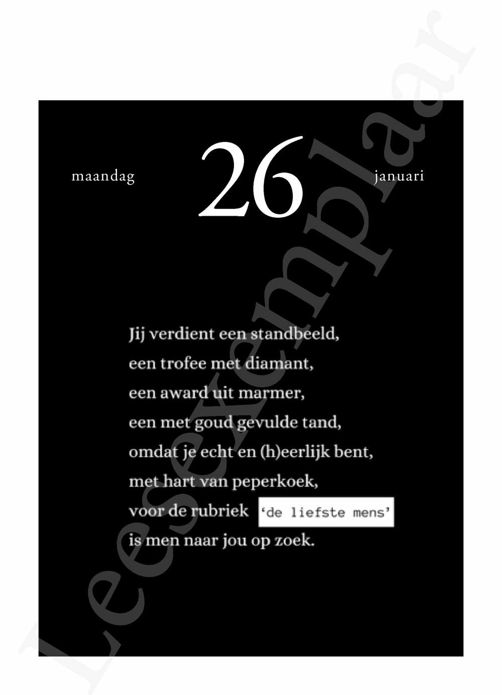 Preview: Een jaartjevol LIZ IS MORE 2026