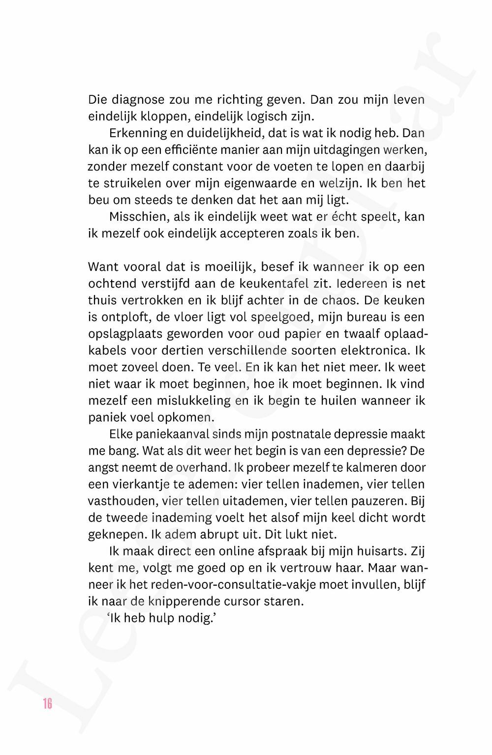 Preview: Ik heb ADHD en daar komen ze nu pas mee