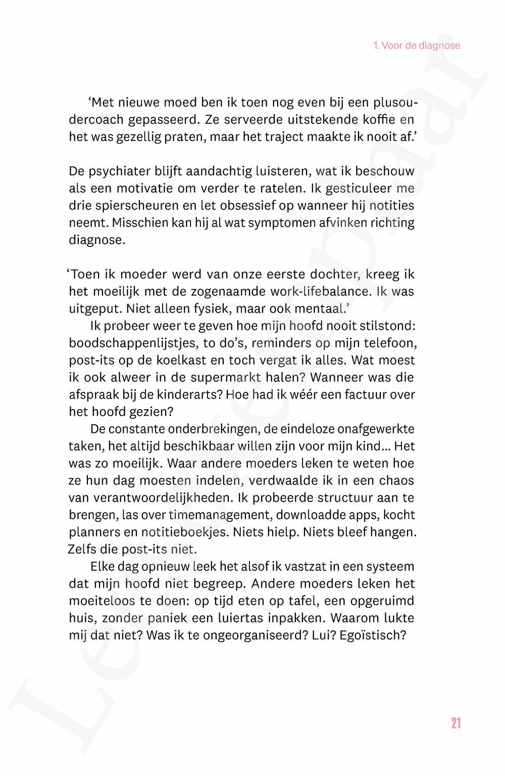 Preview: Ik heb ADHD en daar komen ze nu pas mee
