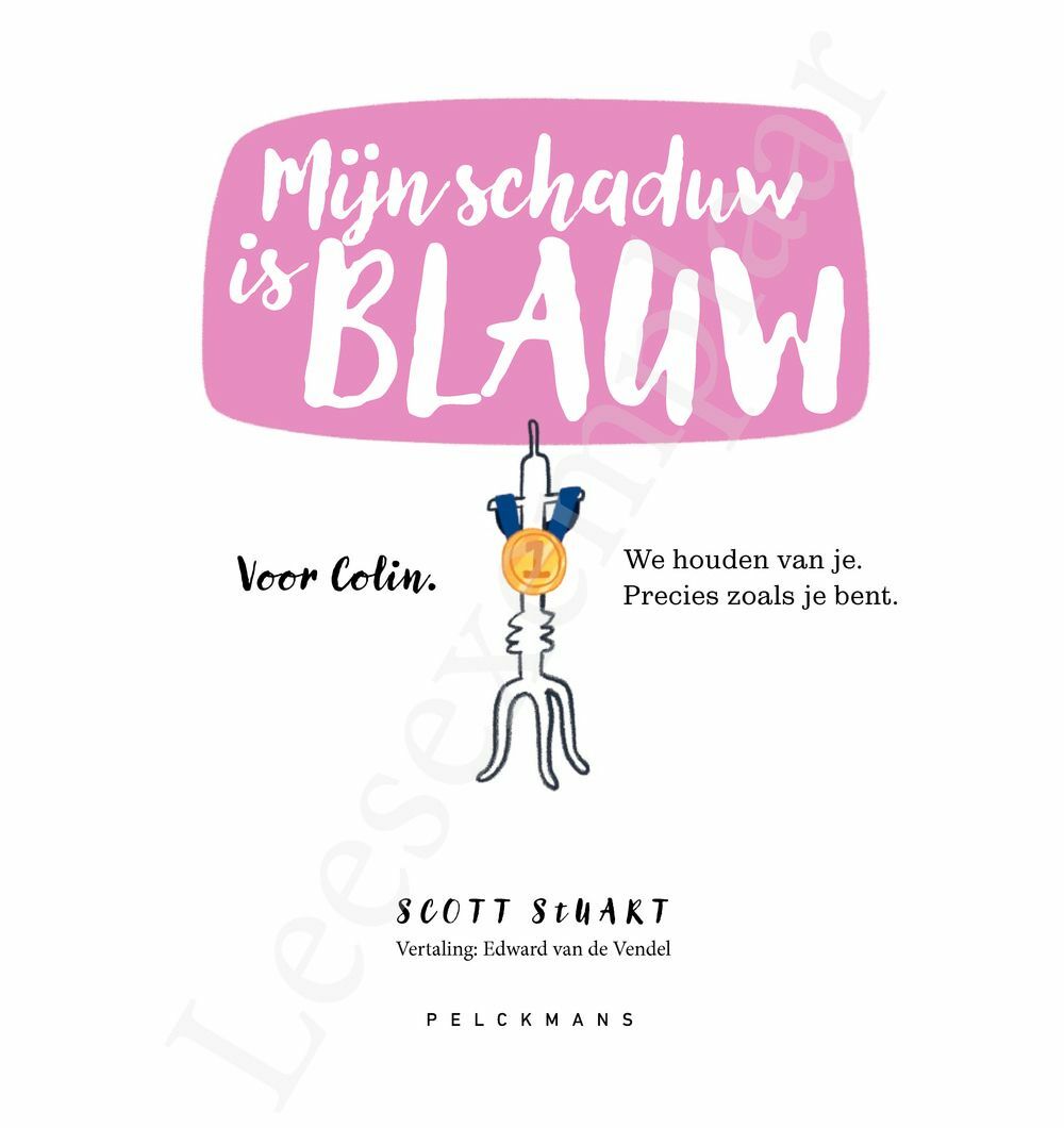Preview: Mijn schaduw is blauw
