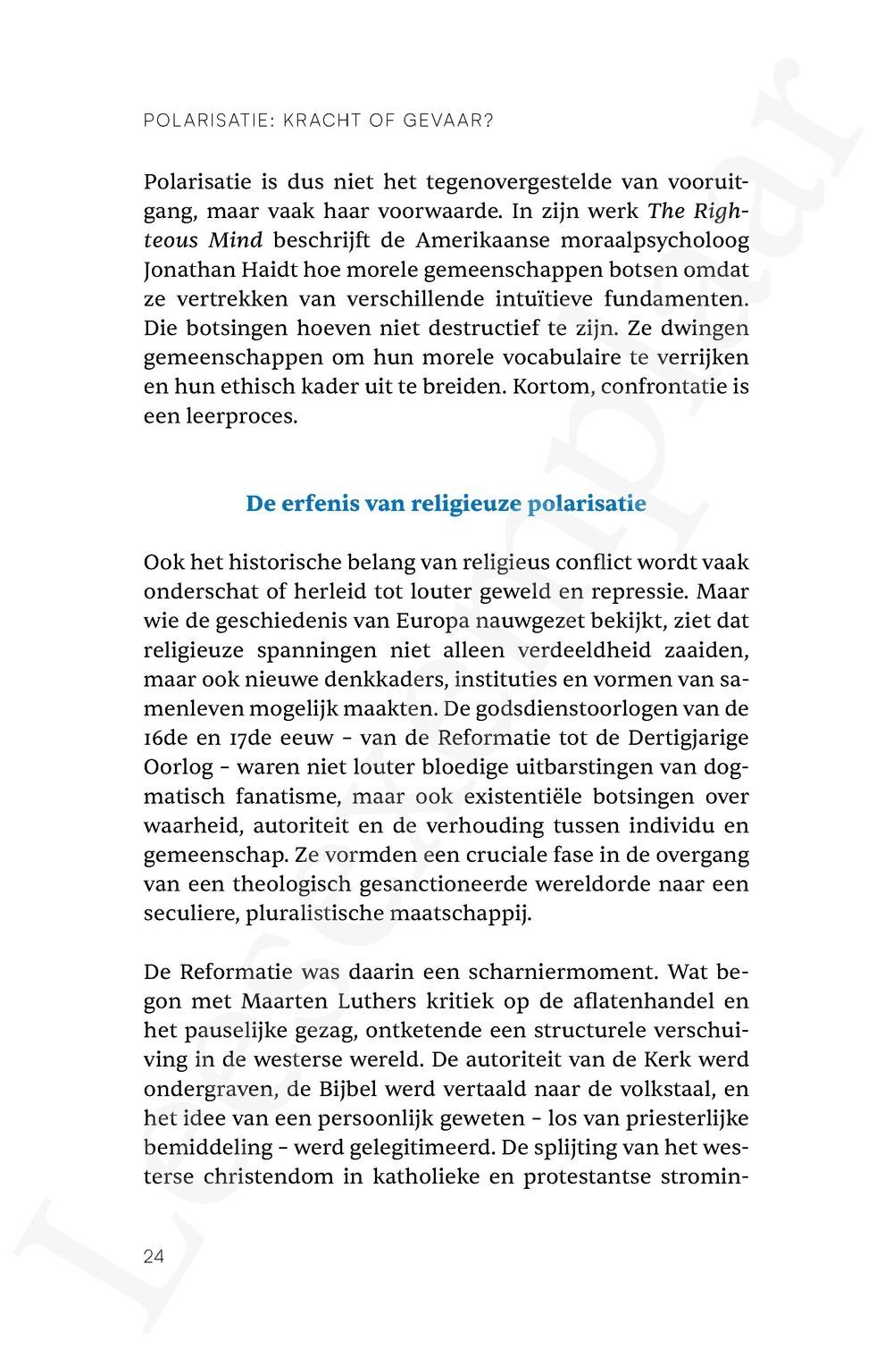 Preview: Polarisatie: kracht of gevaar?