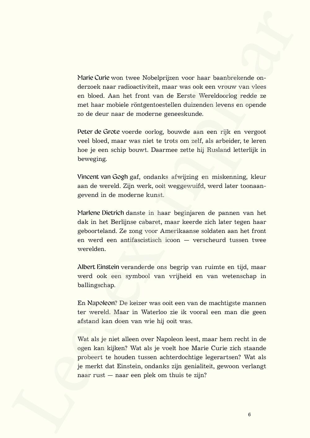 Preview: Interview met de geschiedenis: Hoog bezoek