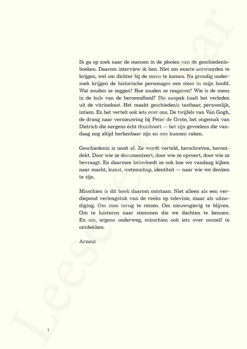 Preview: Interview met de geschiedenis: Hoog bezoek