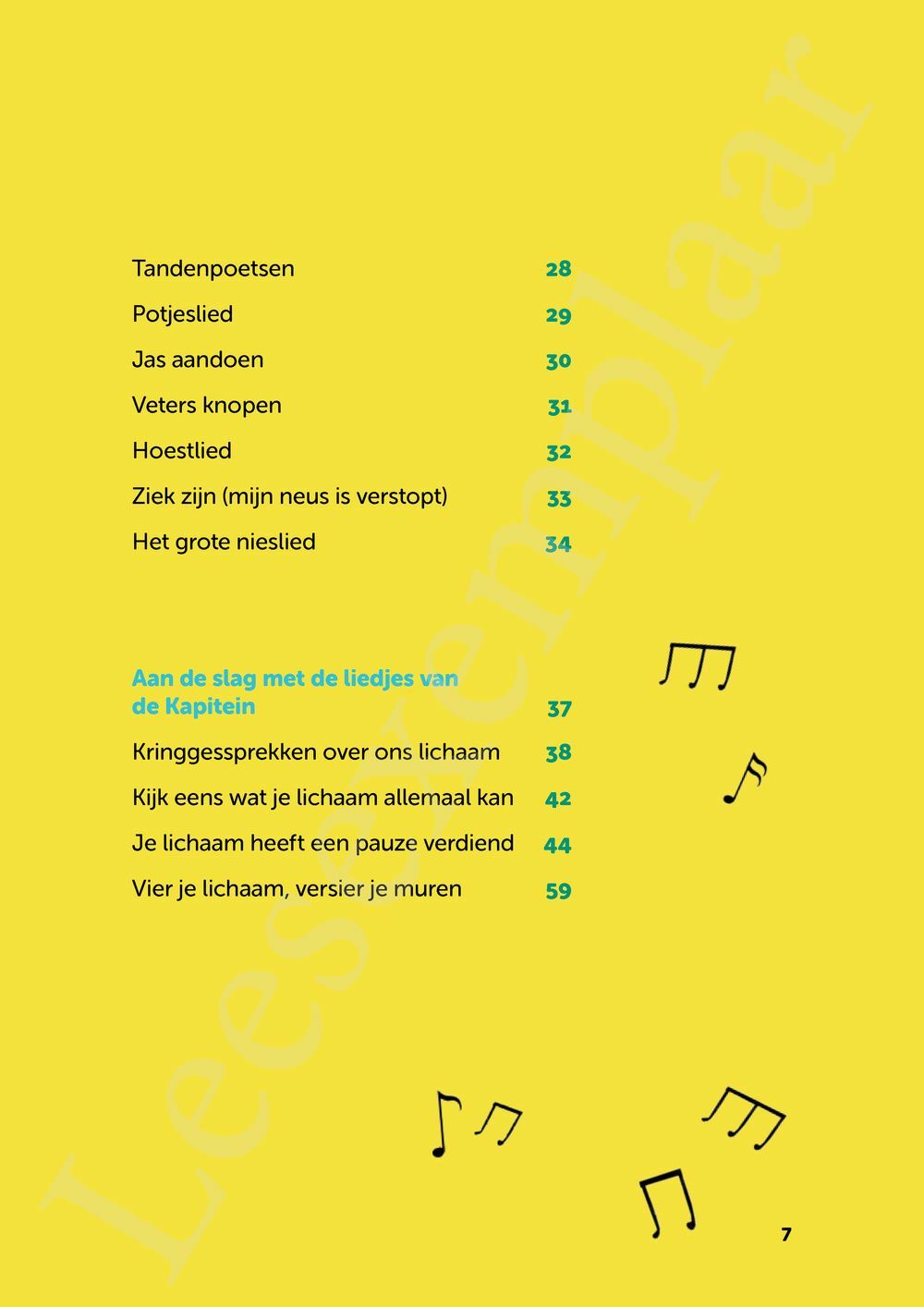 Preview: De liedjes van de Kapitein: Mijn lichaam