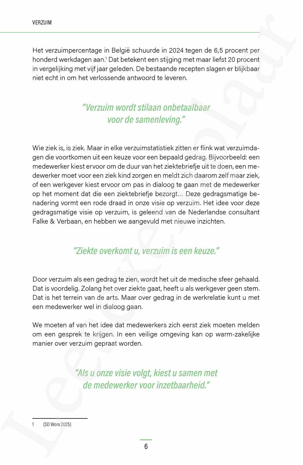 Preview: Verzuim