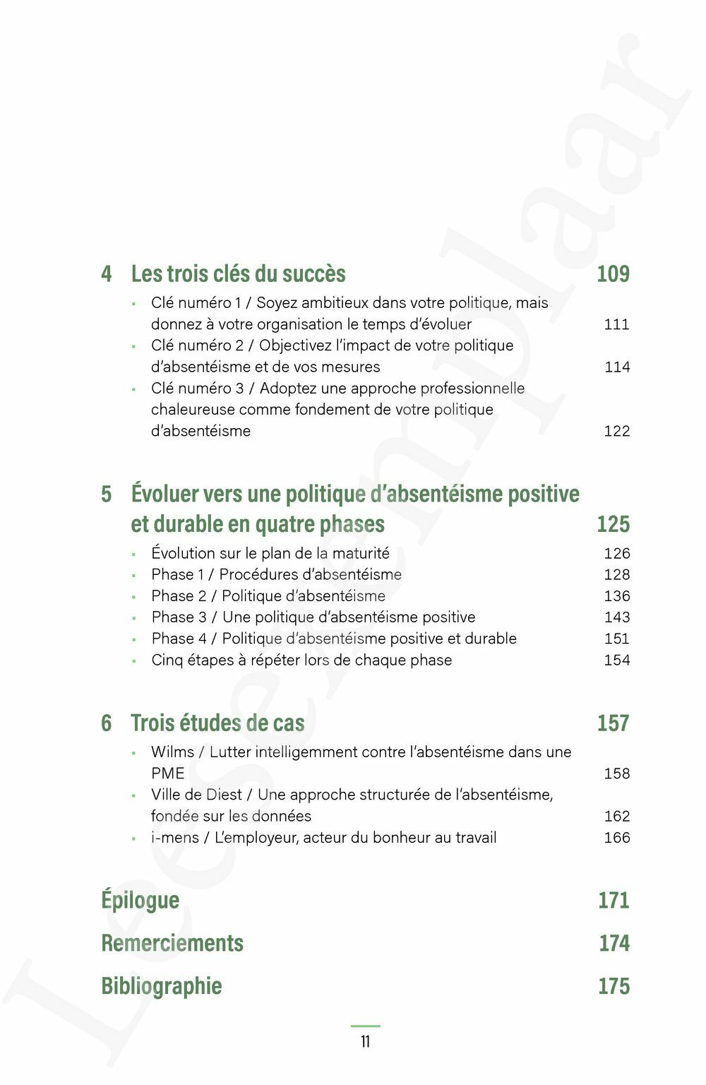 Preview: L'absentéisme, ça se travaille!