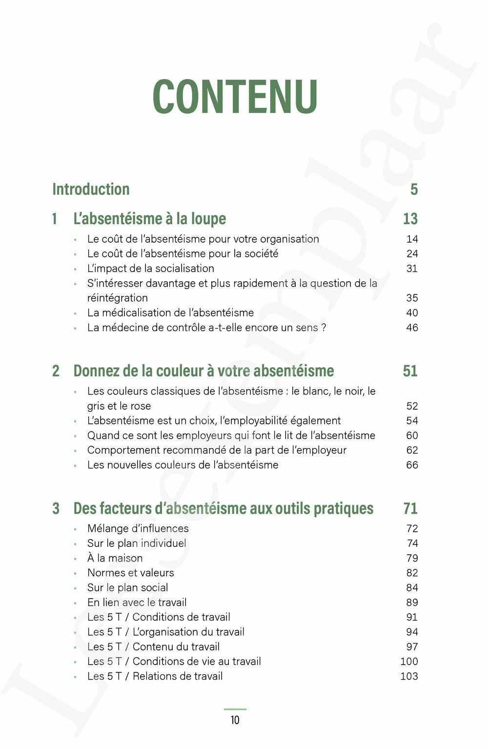 Preview: L'absentéisme, ça se travaille!