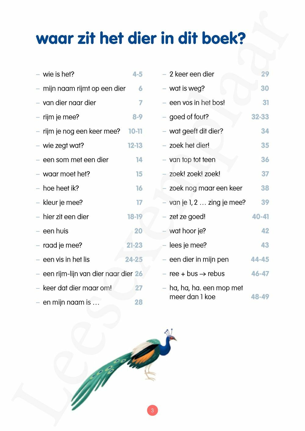 Preview: hier zit een dier