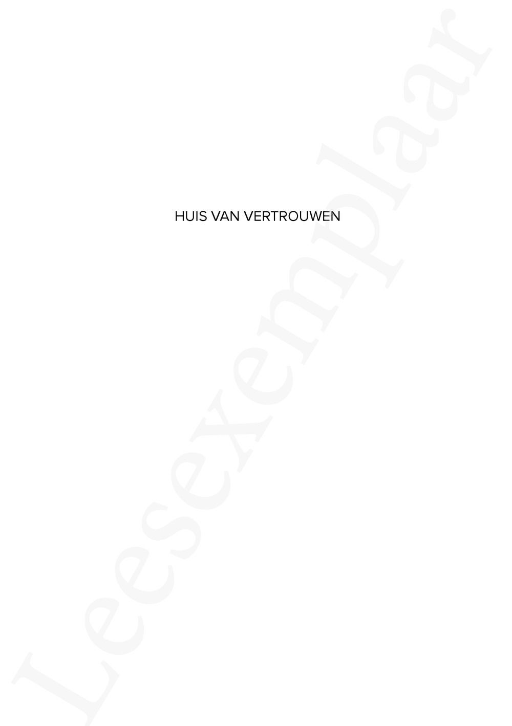 Preview: Huis van vertrouwen 2