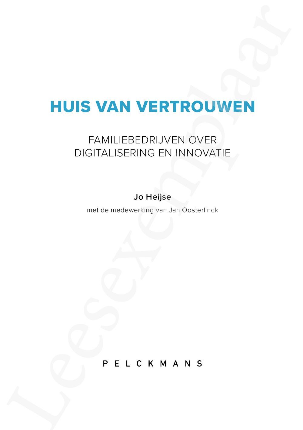 Preview: Huis van vertrouwen 2