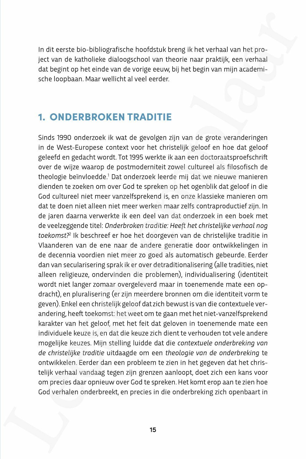Preview: De katholieke dialoogschool