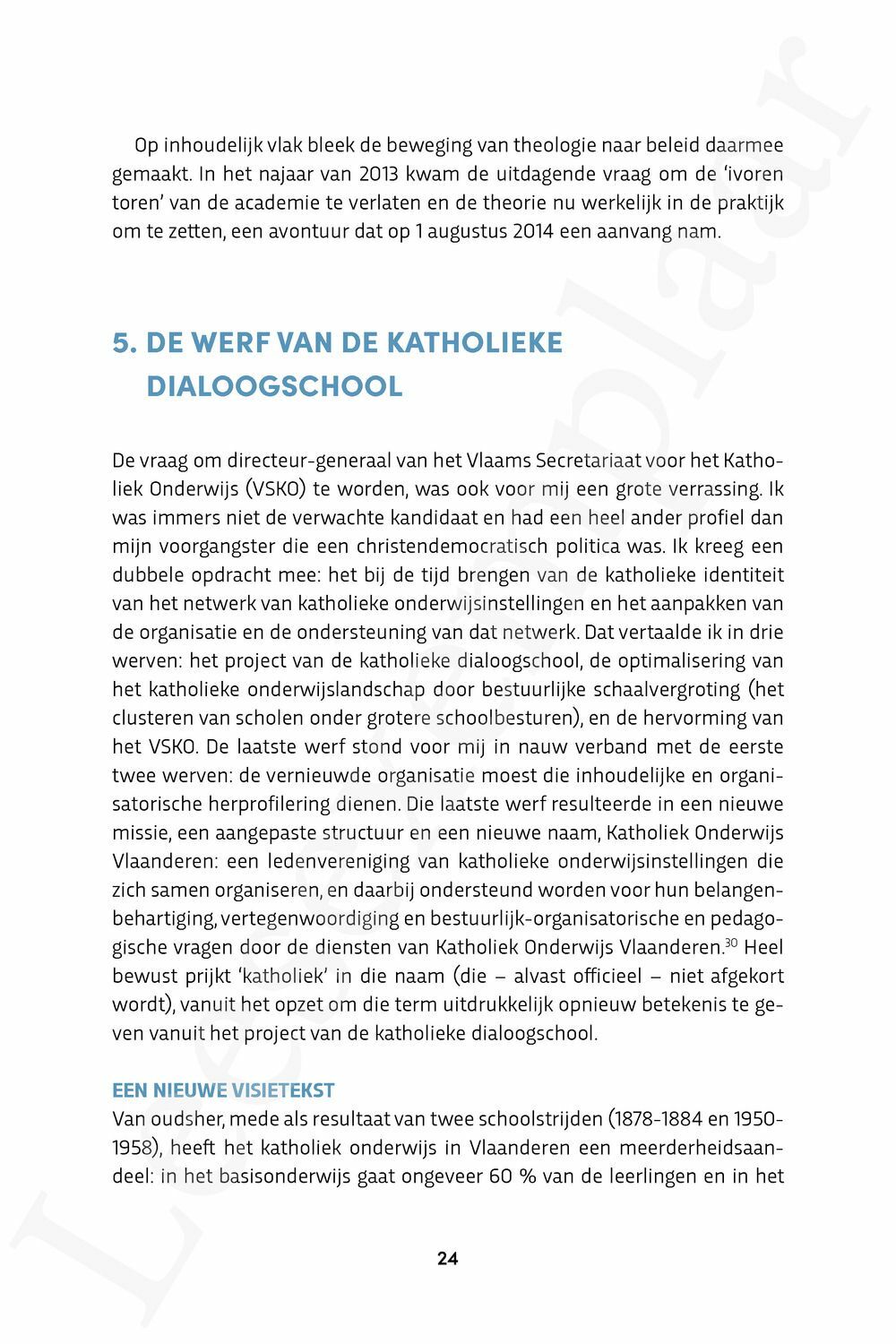 Preview: De katholieke dialoogschool