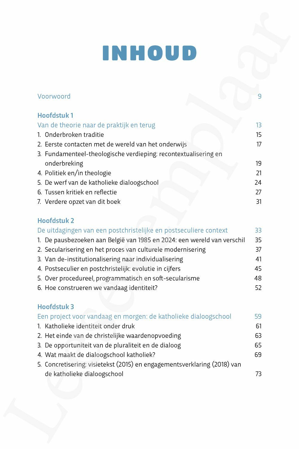 Preview: De katholieke dialoogschool