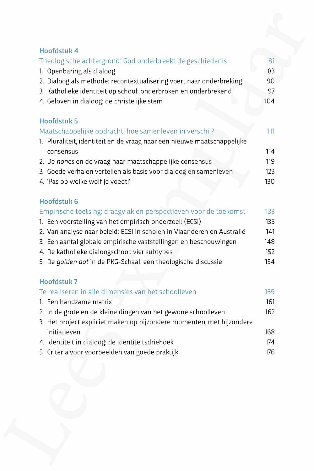 Preview: De katholieke dialoogschool