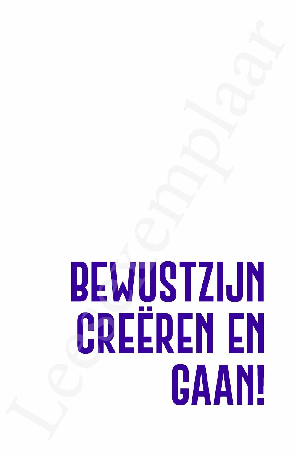Preview: Wat wil jij écht?