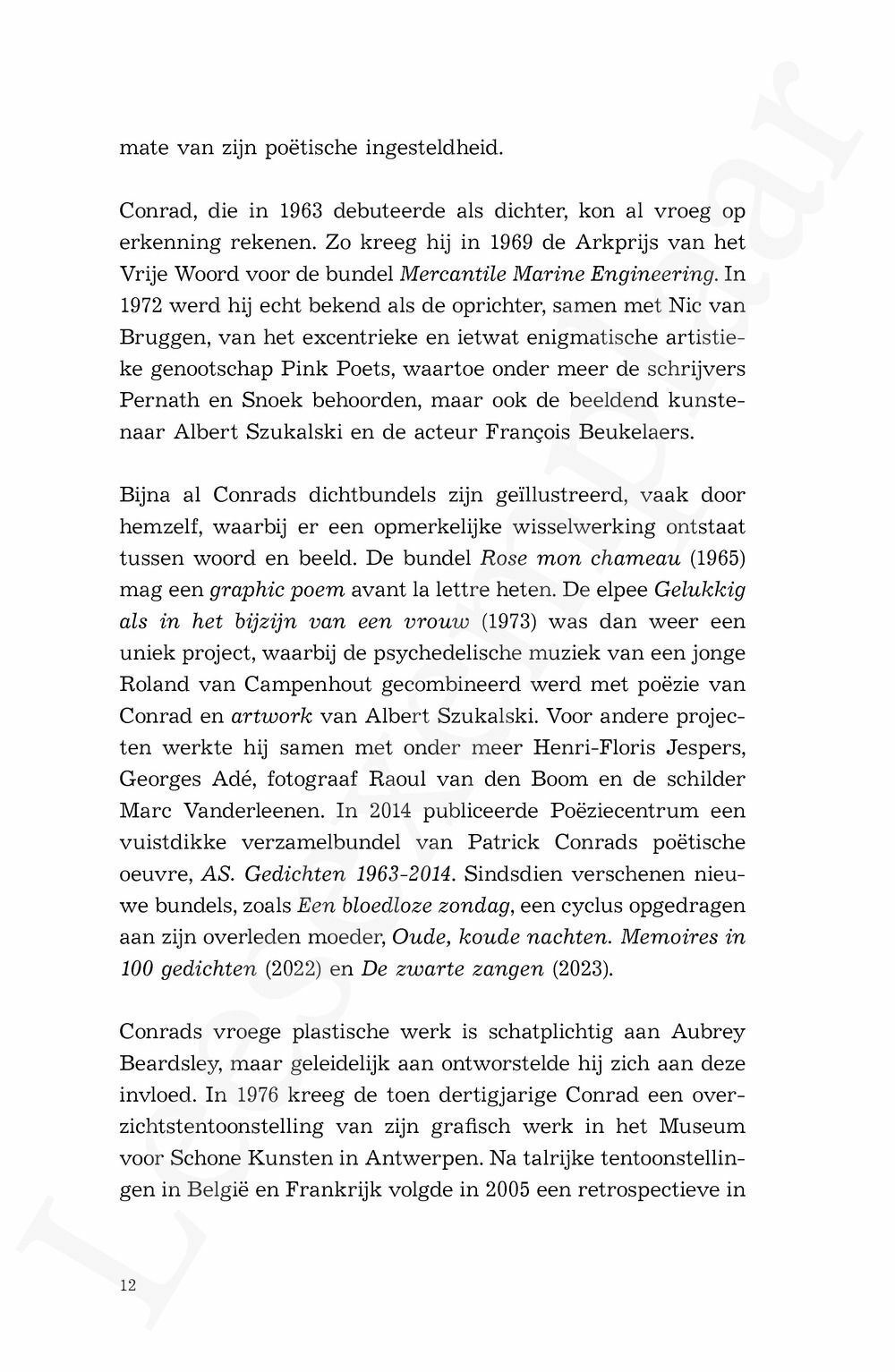 Preview: Patrick Conrad. Leven, liefdes en werken van een Pink Poet