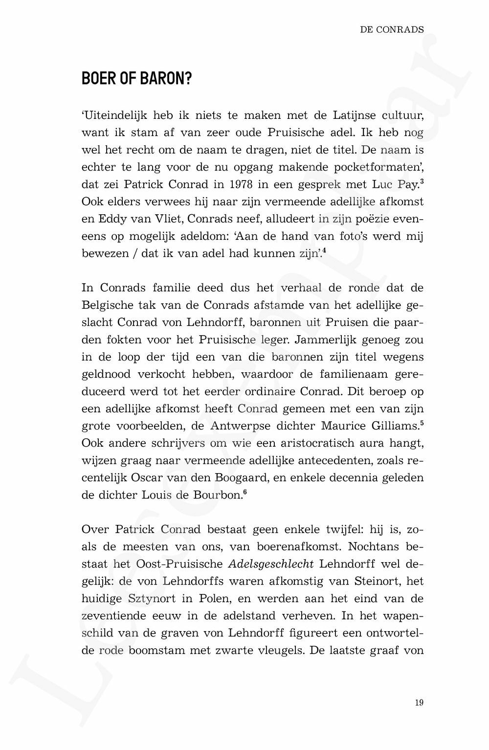 Preview: Patrick Conrad. Leven, liefdes en werken van een Pink Poet