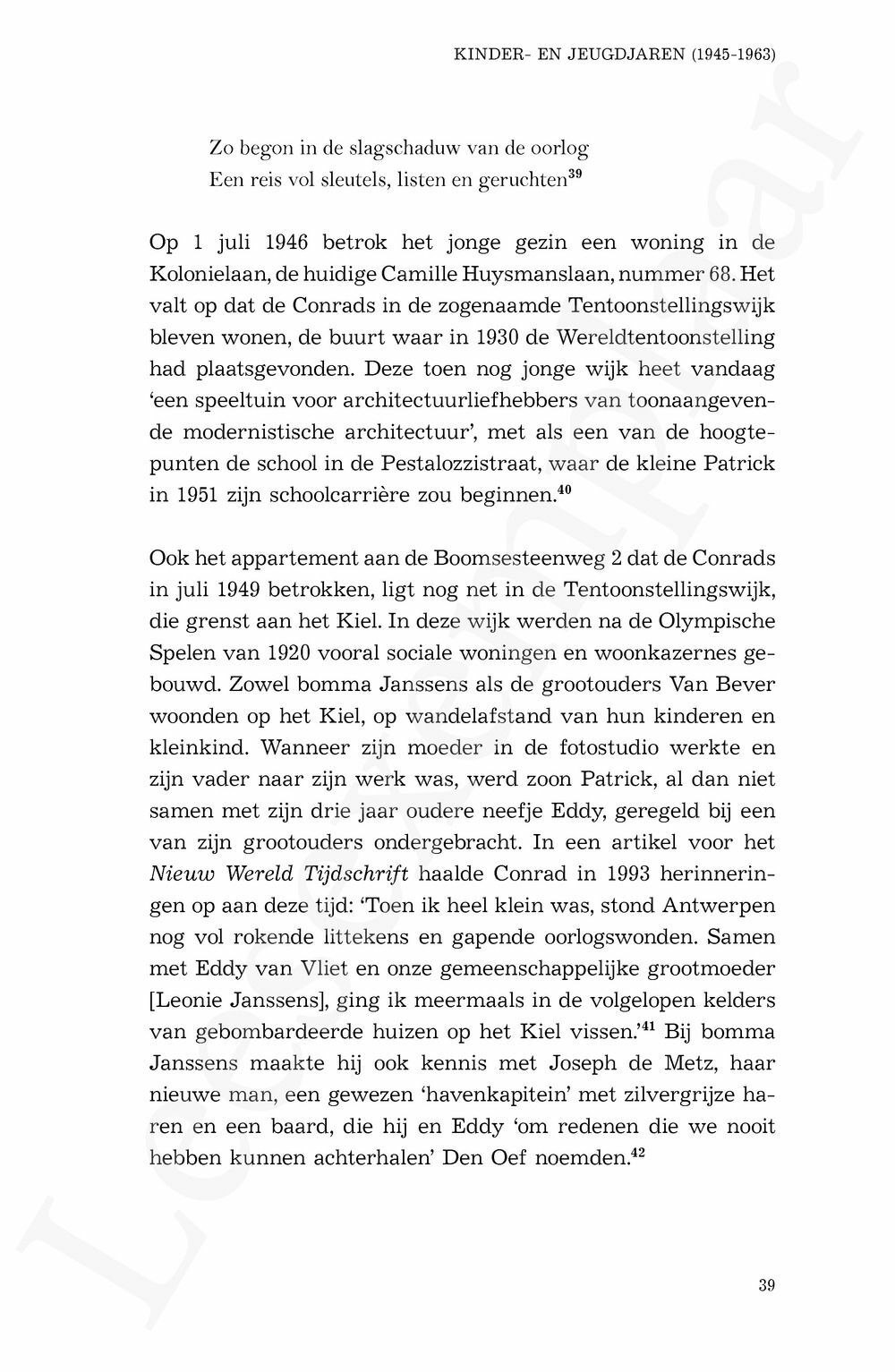 Preview: Patrick Conrad. Leven, liefdes en werken van een Pink Poet