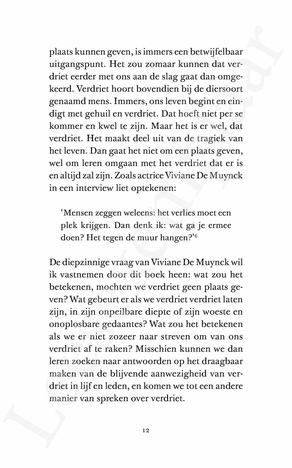 Preview: Een kleine filosofie van grote emoties: Verdriet