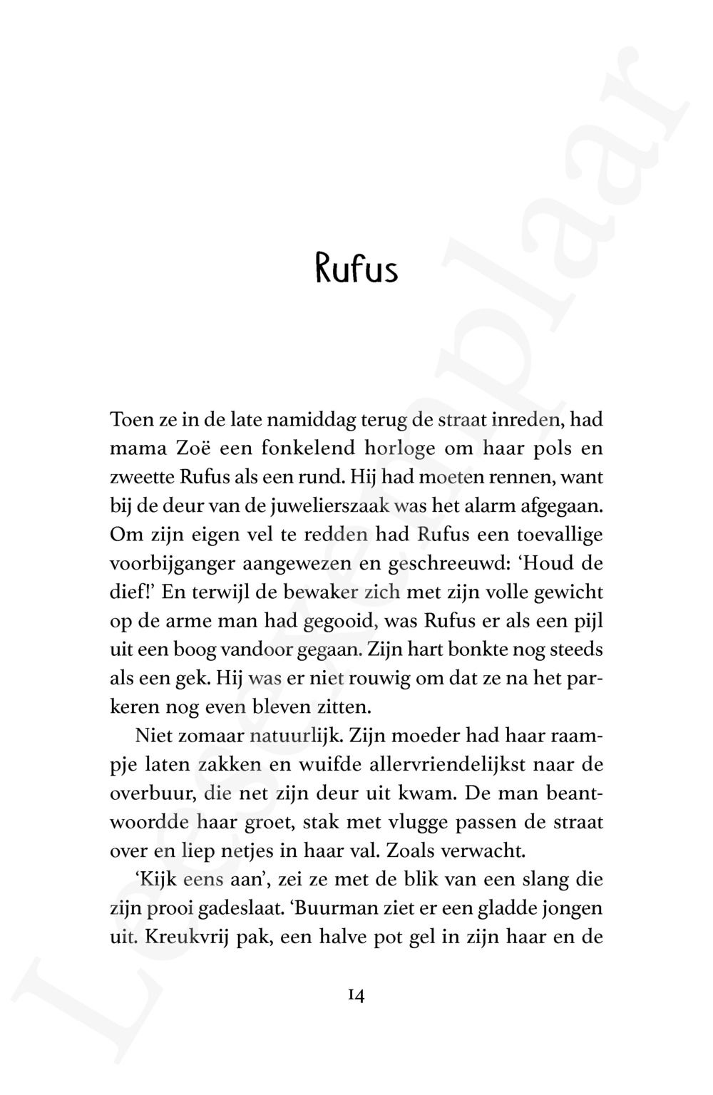 Preview: De grote postzegelroof van Rufus, Felix en (per ongeluk ook van) Viebe