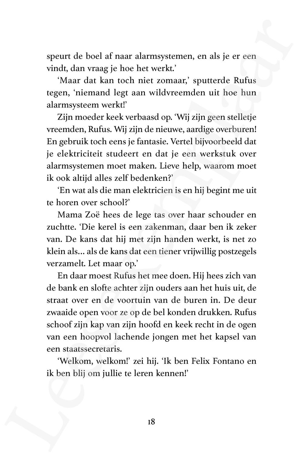 Preview: De grote postzegelroof van Rufus, Felix en (per ongeluk ook van) Viebe