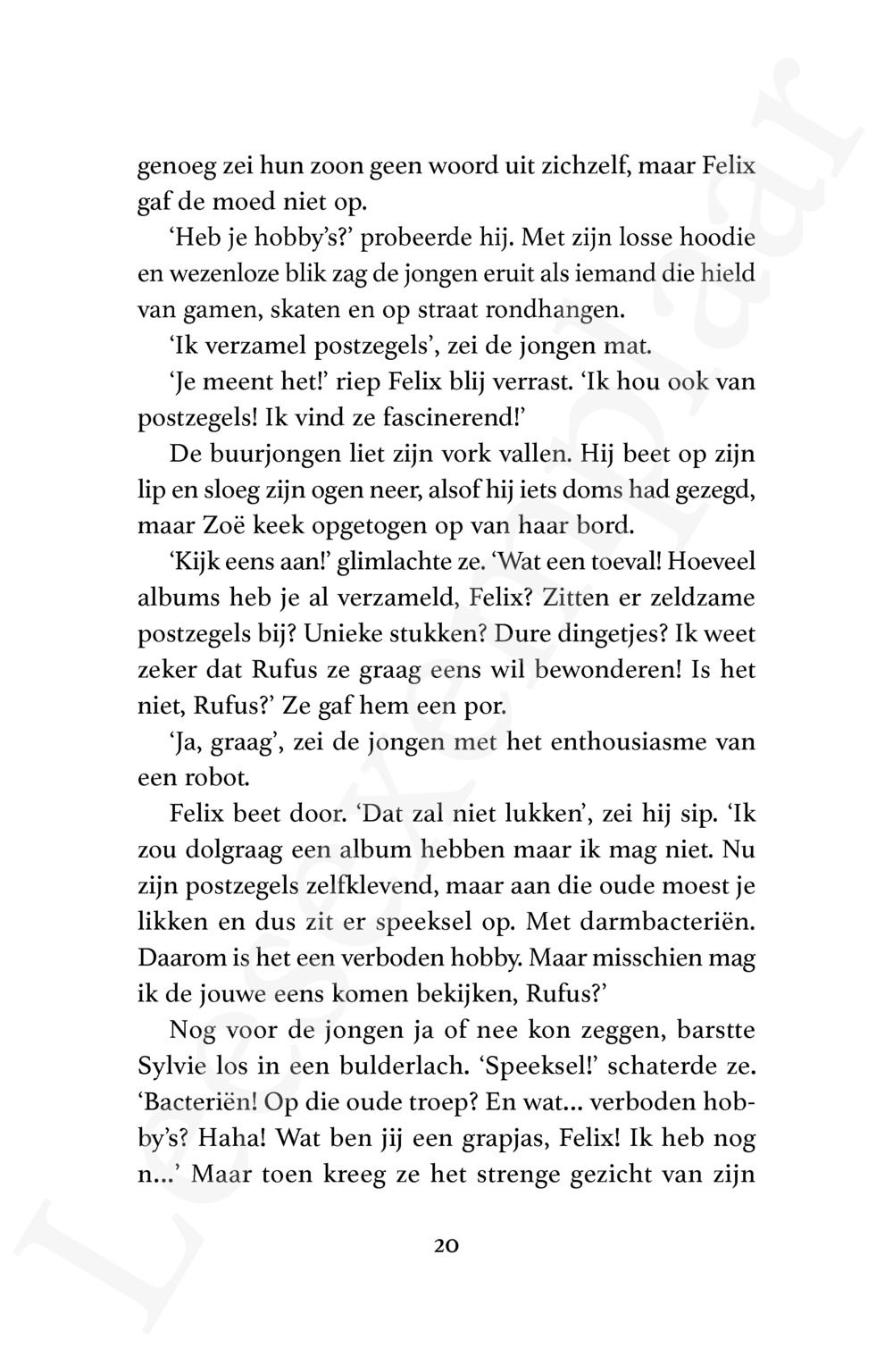 Preview: De grote postzegelroof van Rufus, Felix en (per ongeluk ook van) Viebe