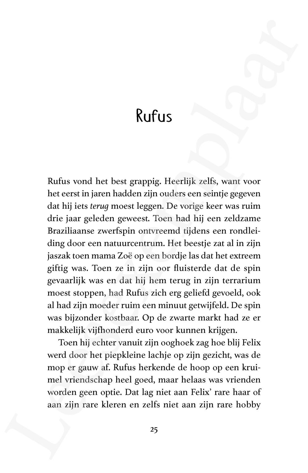 Preview: De grote postzegelroof van Rufus, Felix en (per ongeluk ook van) Viebe