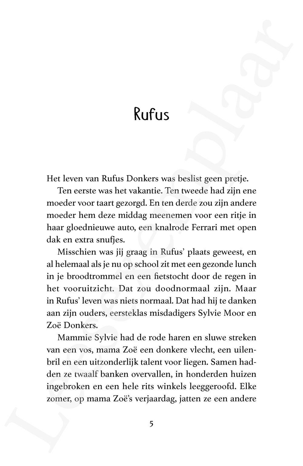 Preview: De grote postzegelroof van Rufus, Felix en (per ongeluk ook van) Viebe