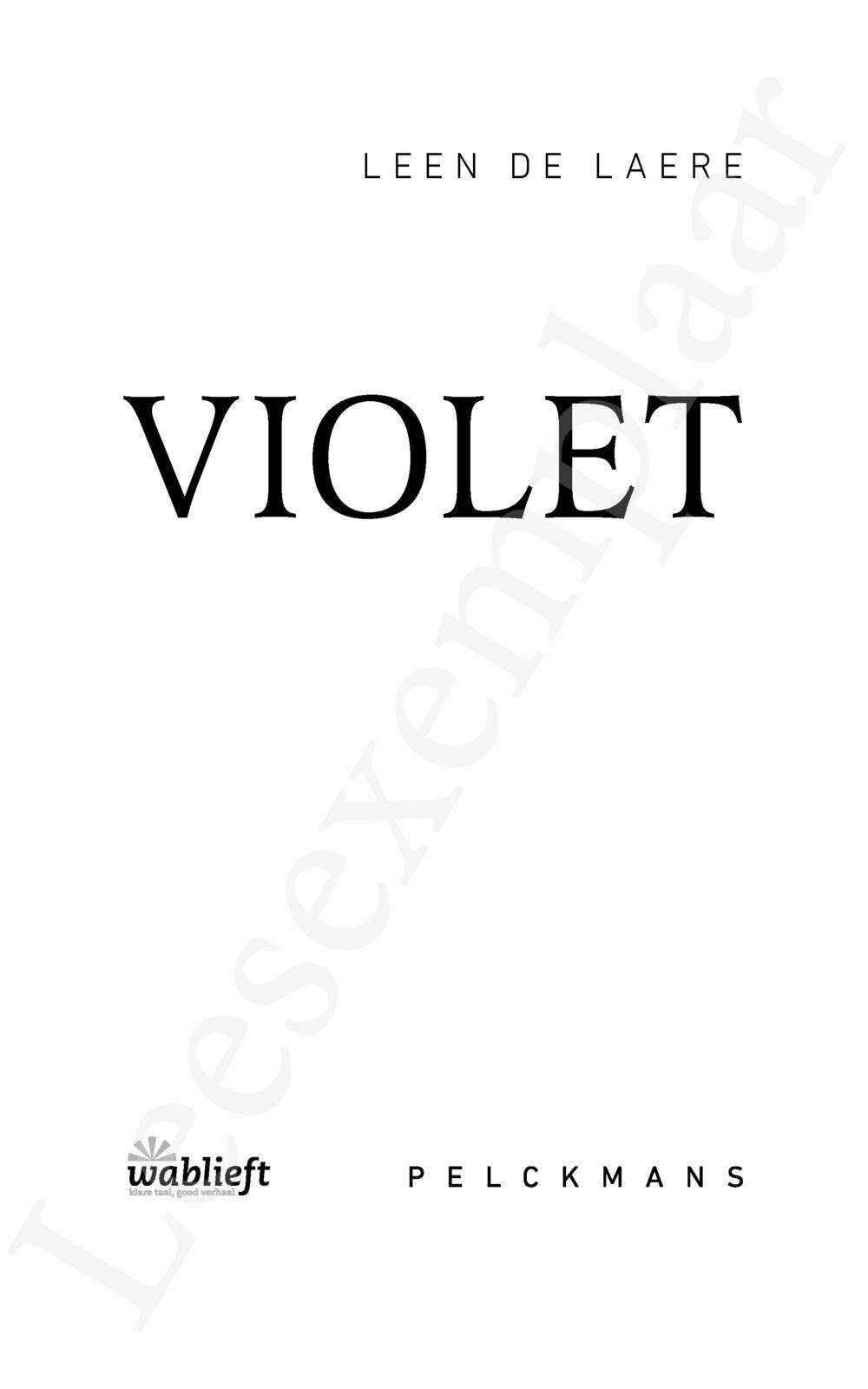 Preview: Violet