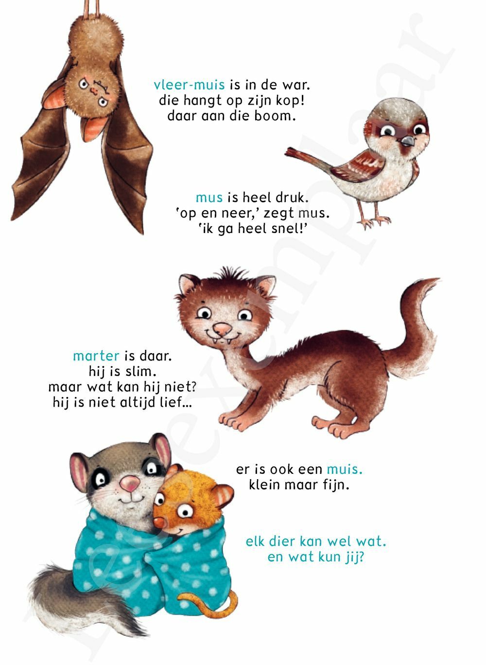 Preview: Slaap-muis gaat naar school (AVI M3)