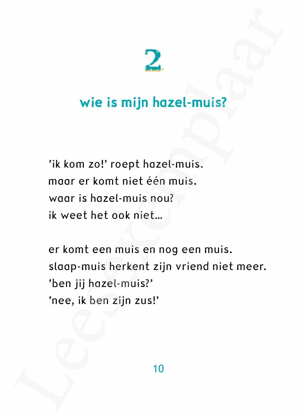 Preview: Slaap-muis gaat naar school (AVI M3)