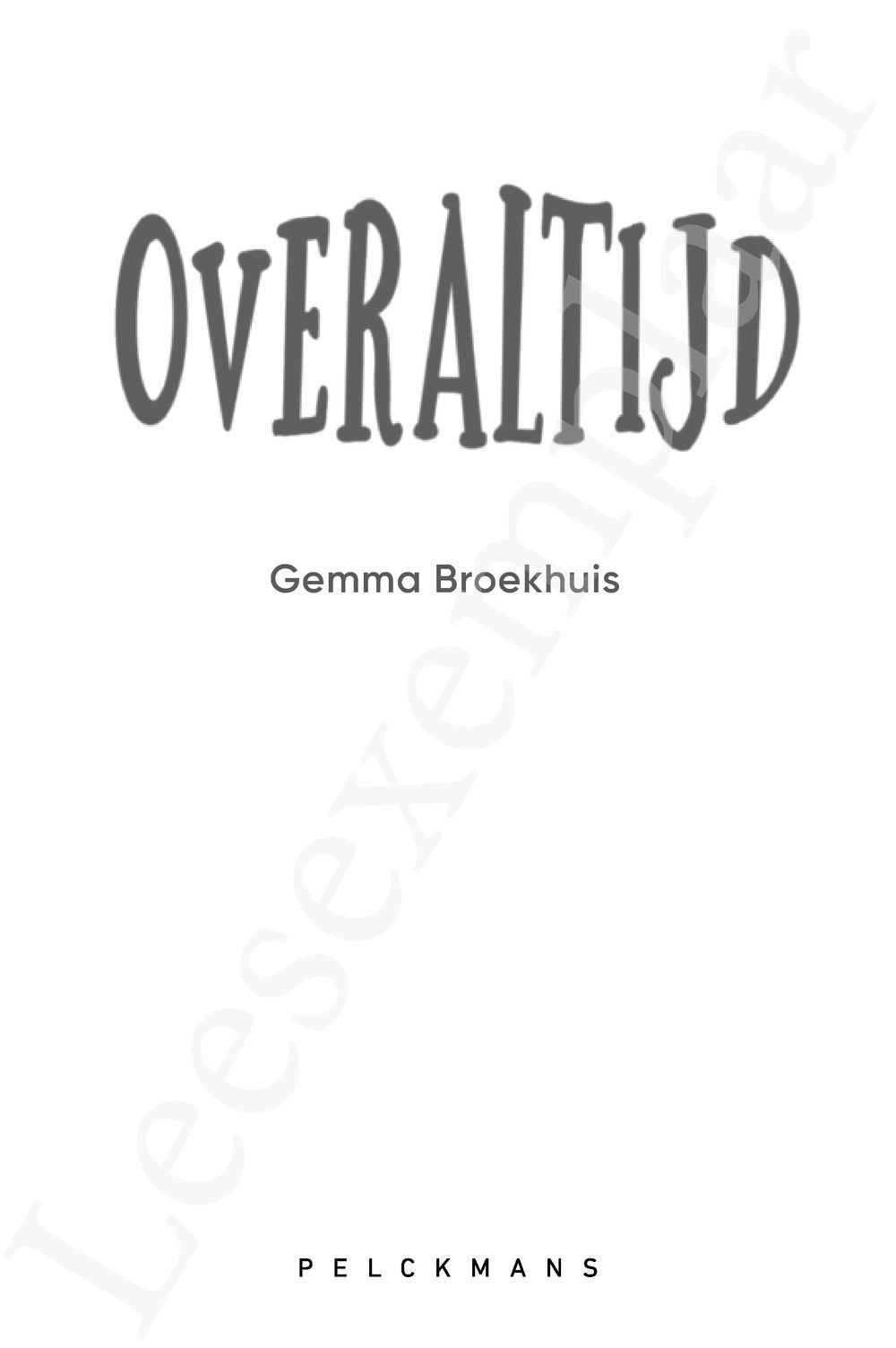 Preview: Overaltijd