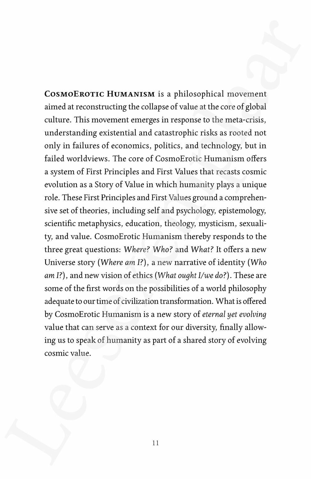 Preview: Homo Amor Manifesto