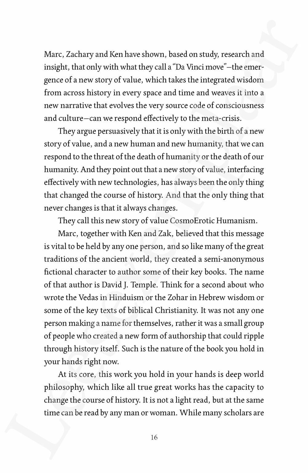 Preview: Homo Amor Manifesto