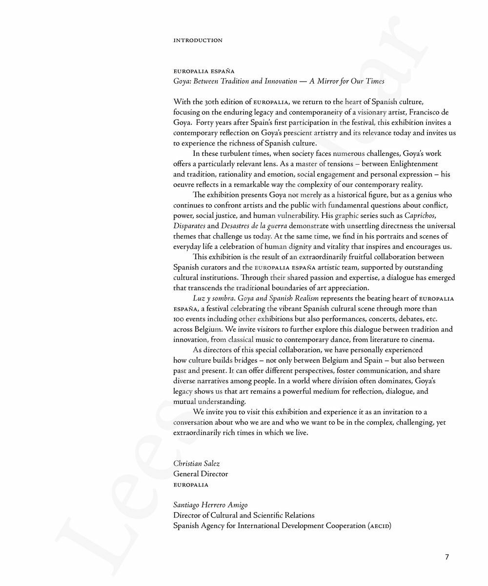 Preview: Luz y sombra. Goya and Spanish realism