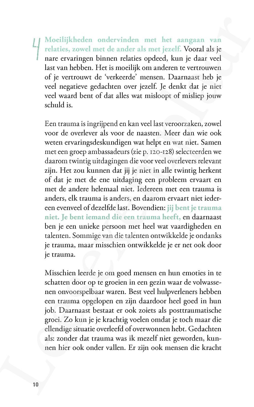 Preview: 100+ Lifehacks voor een eenvoudiger leven met trauma