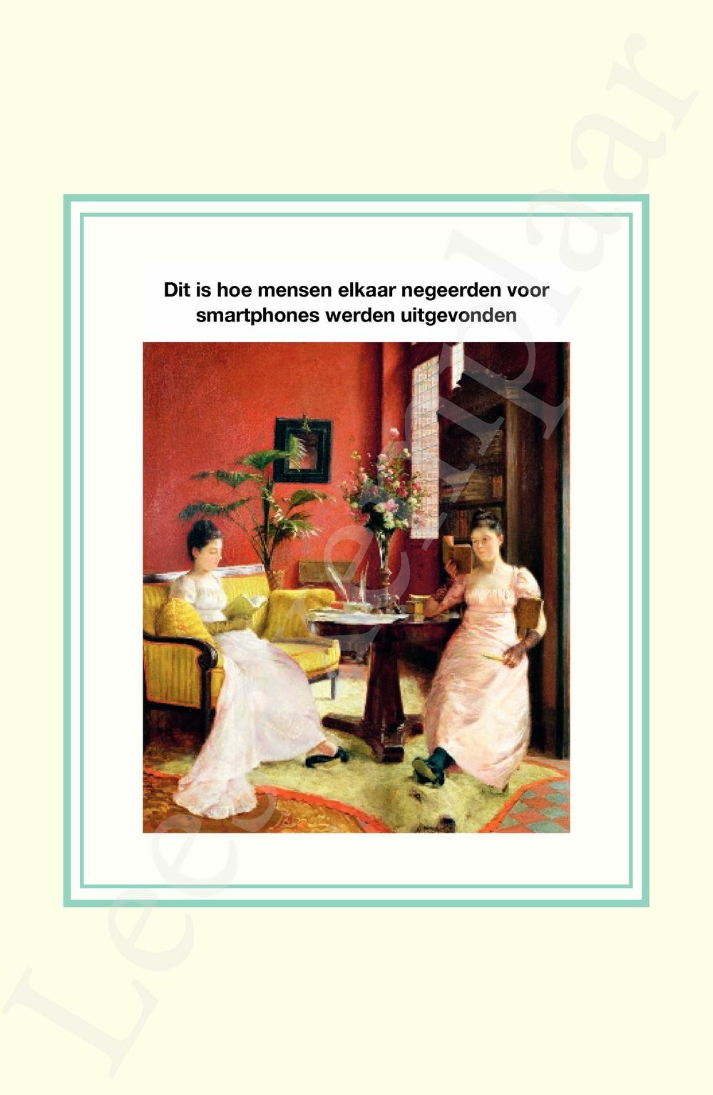 Preview: Wat zegt de etiquette?