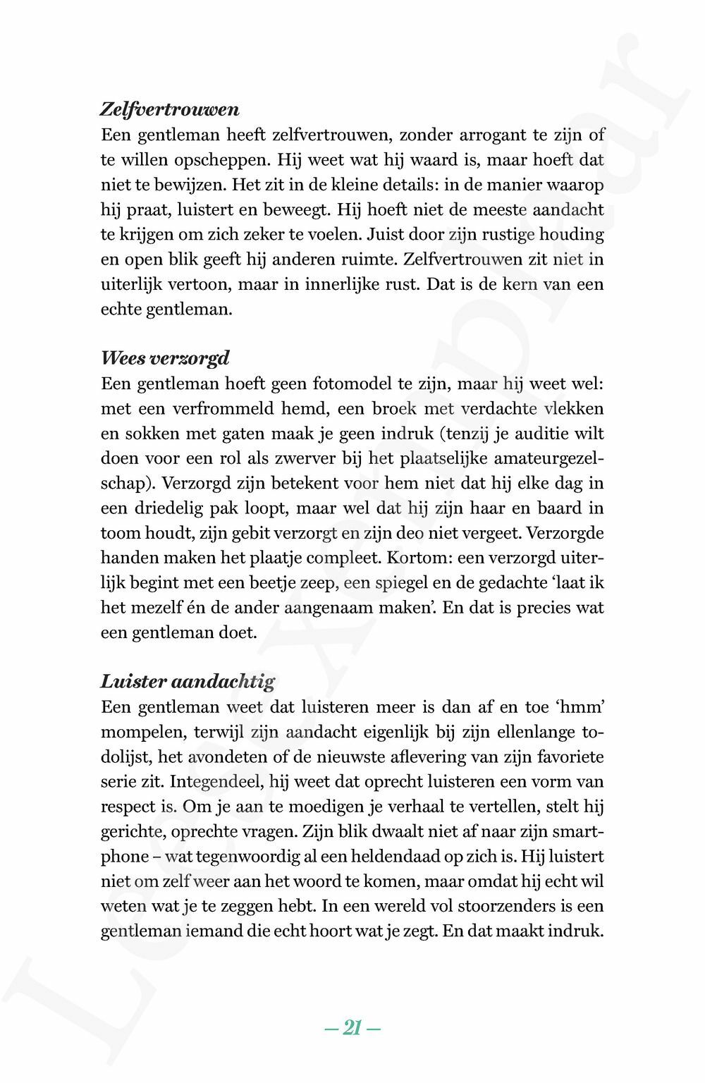 Preview: Wat zegt de etiquette?