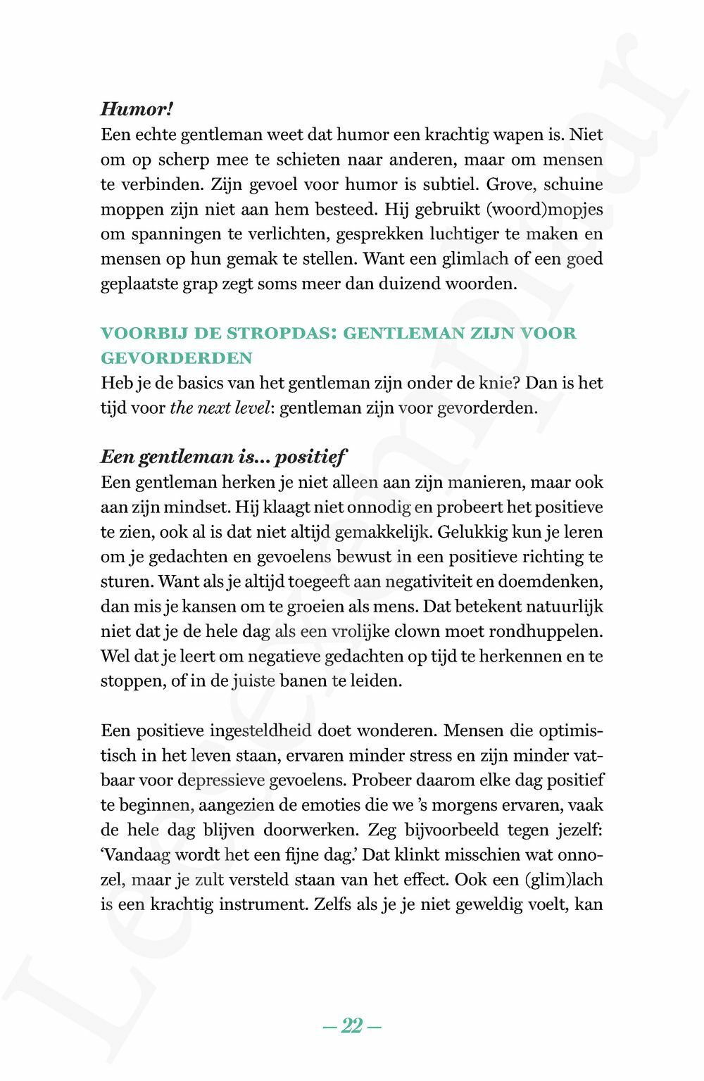Preview: Wat zegt de etiquette?