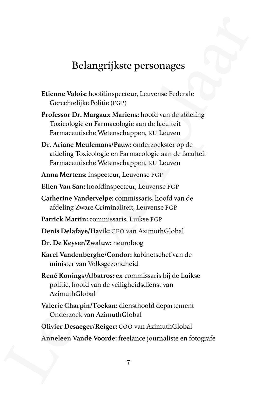 Preview: Dodelijke dosis