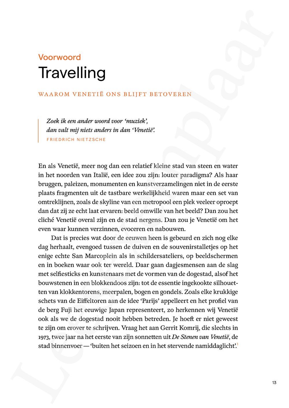 Preview: Venetië, de klank van de stad