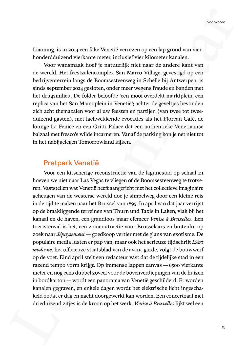 Preview: Venetië, de klank van de stad