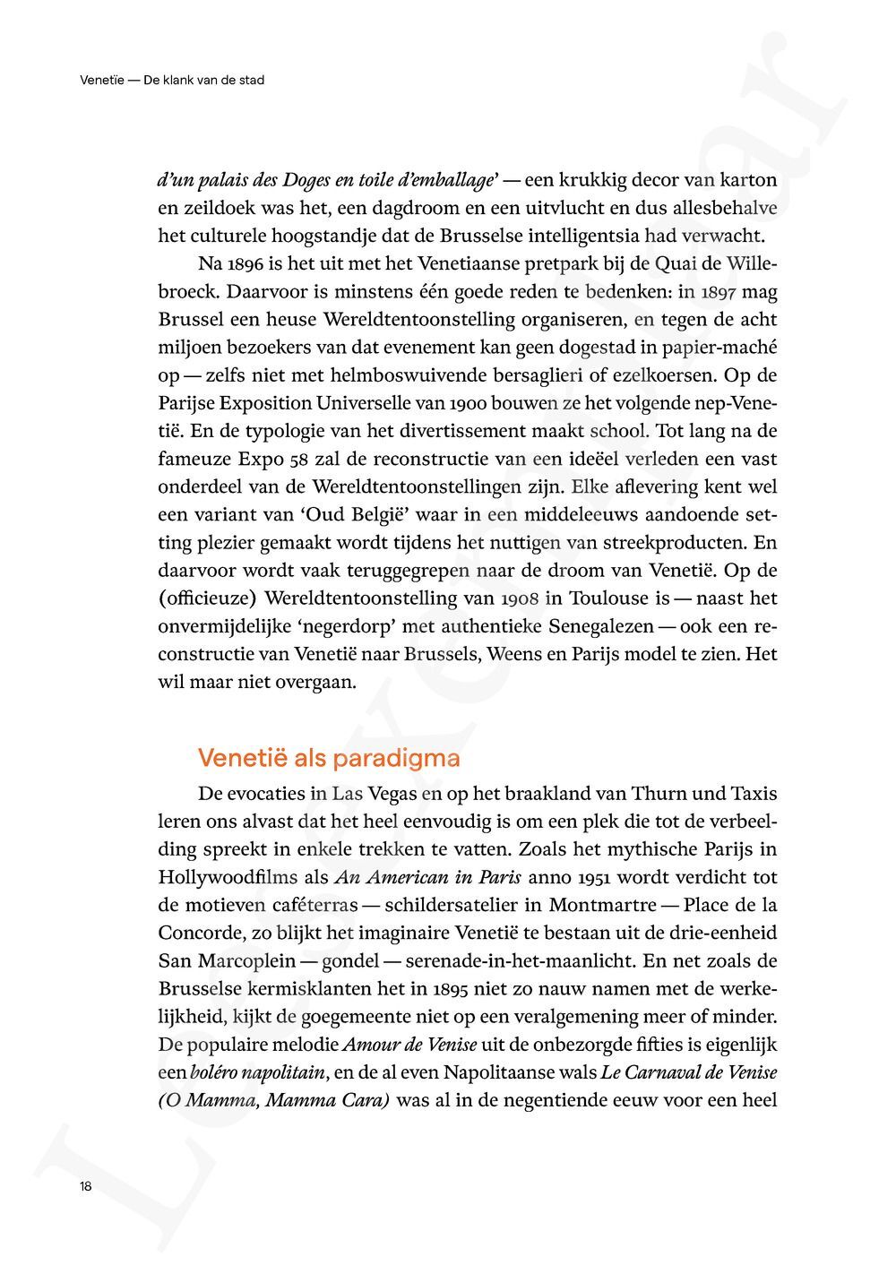 Preview: Venetië, de klank van de stad