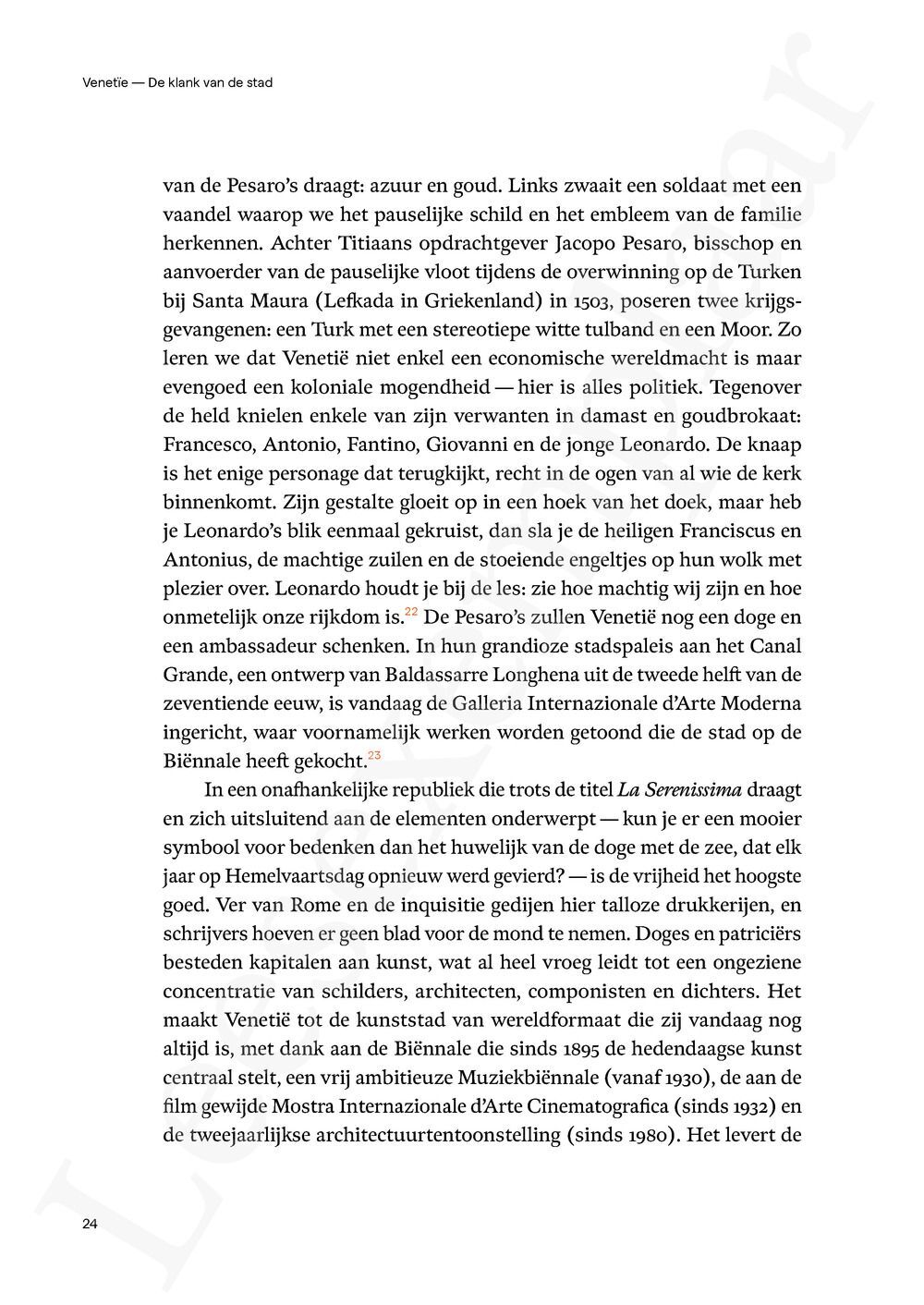 Preview: Venetië, de klank van de stad