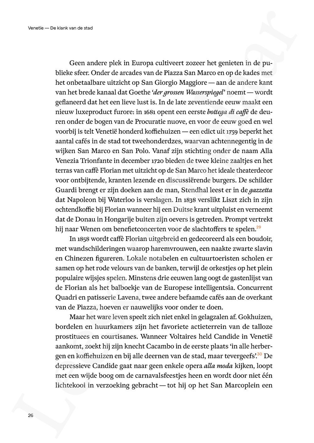 Preview: Venetië, de klank van de stad