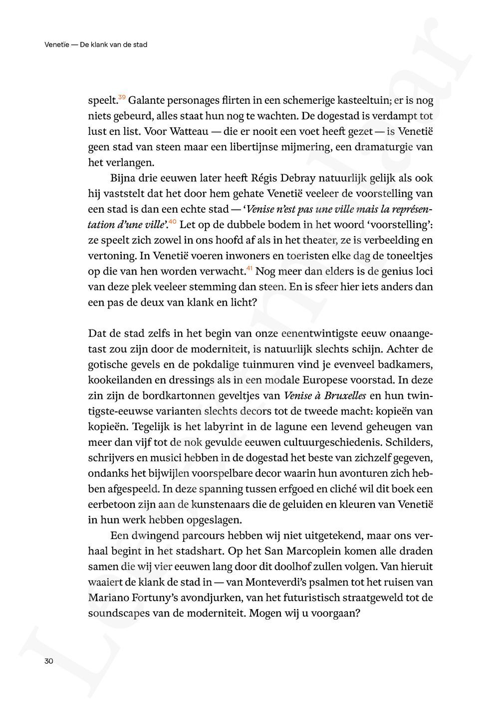 Preview: Venetië, de klank van de stad