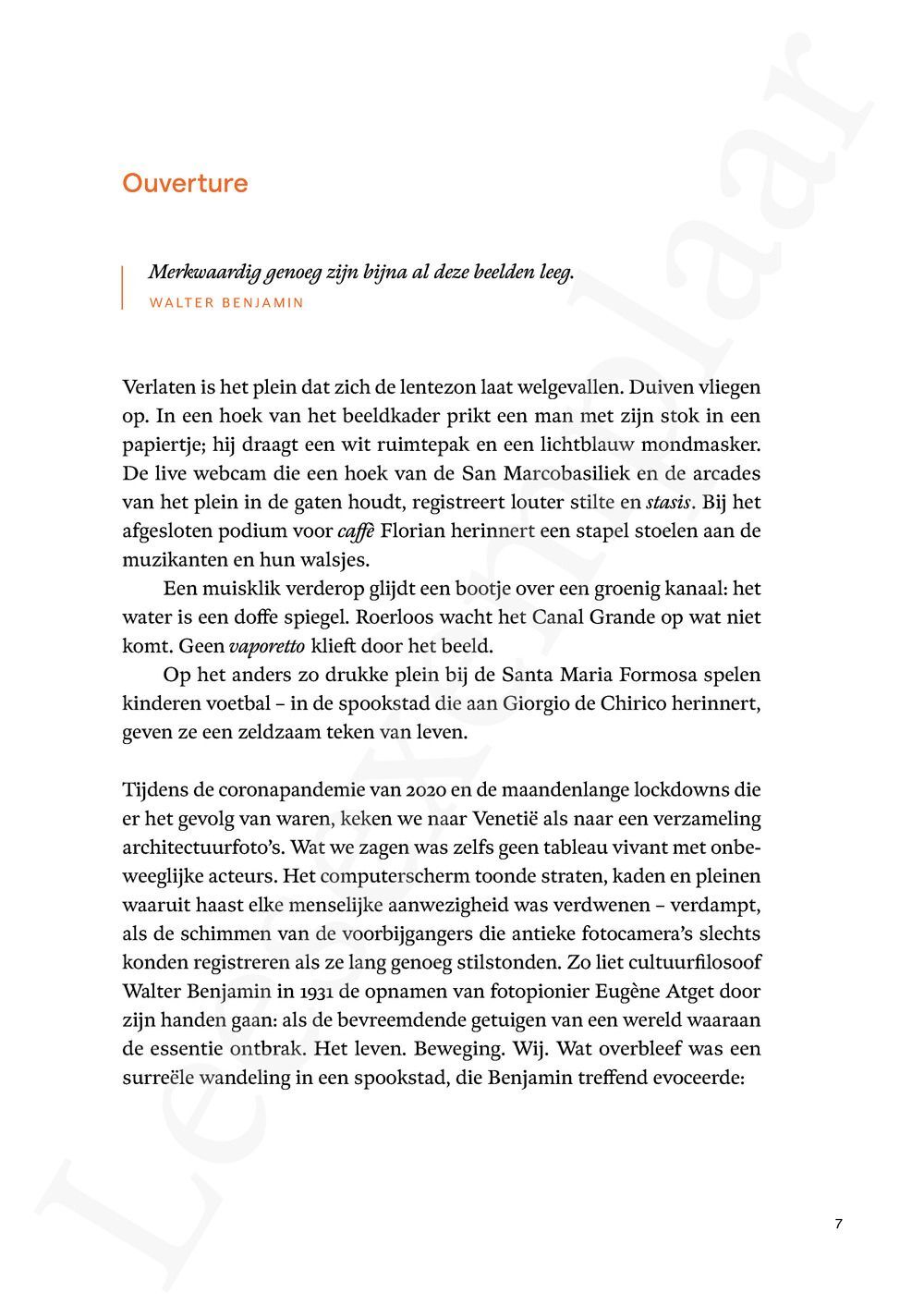 Preview: Venetië, de klank van de stad