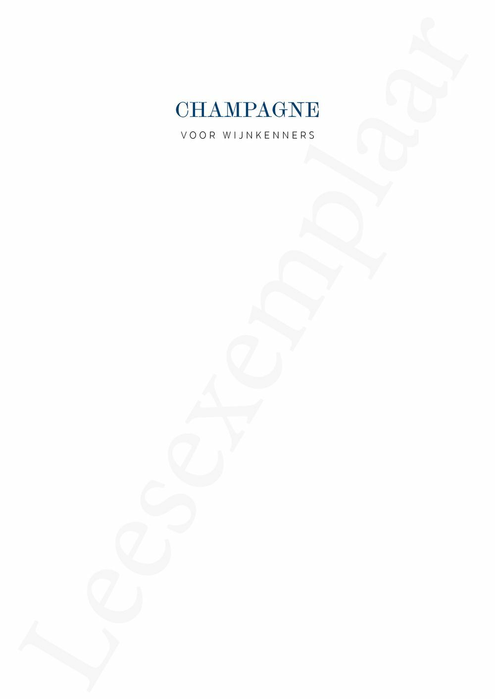 Preview: Champagne voor wijnkenners