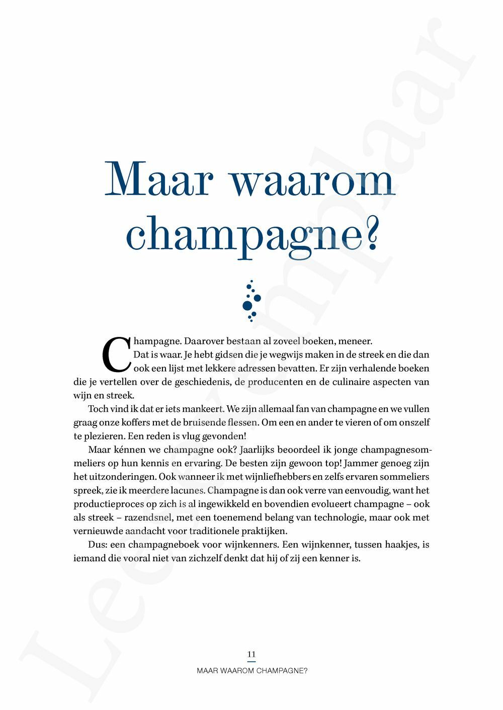 Preview: Champagne voor wijnkenners